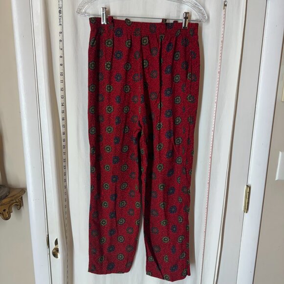 Vintage Sag Harbor Women's Paisley Medallion Pants - Picture 3 of 11